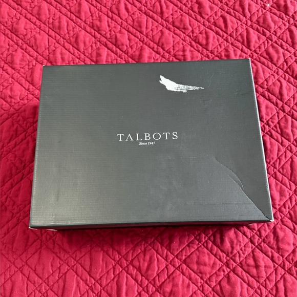 TALBOTS TISH WRAP TIE SUEDE ANKLE BOOTS SIZE 8 - Picture 14 of 14